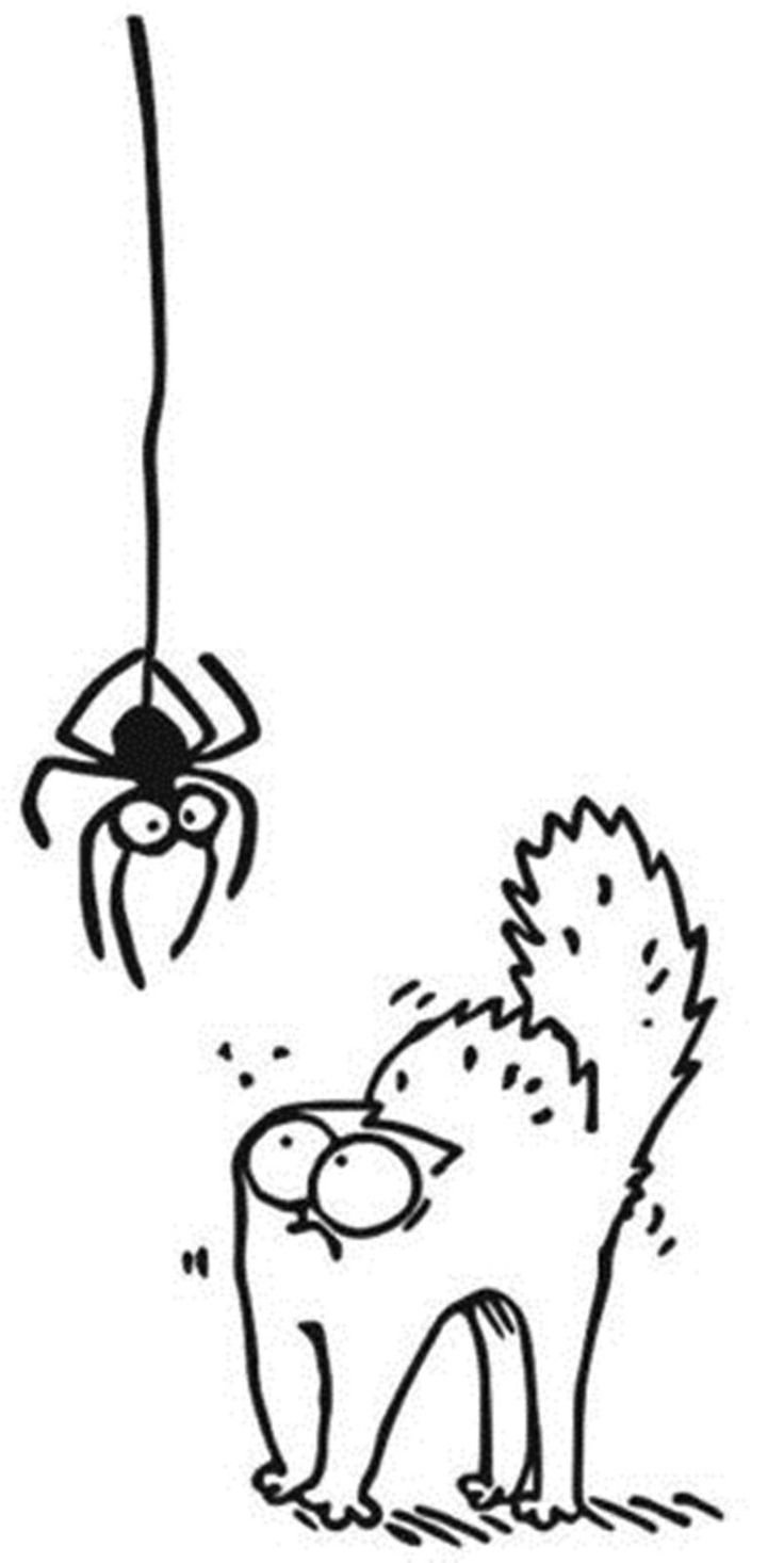 Кот Саймона рисунки