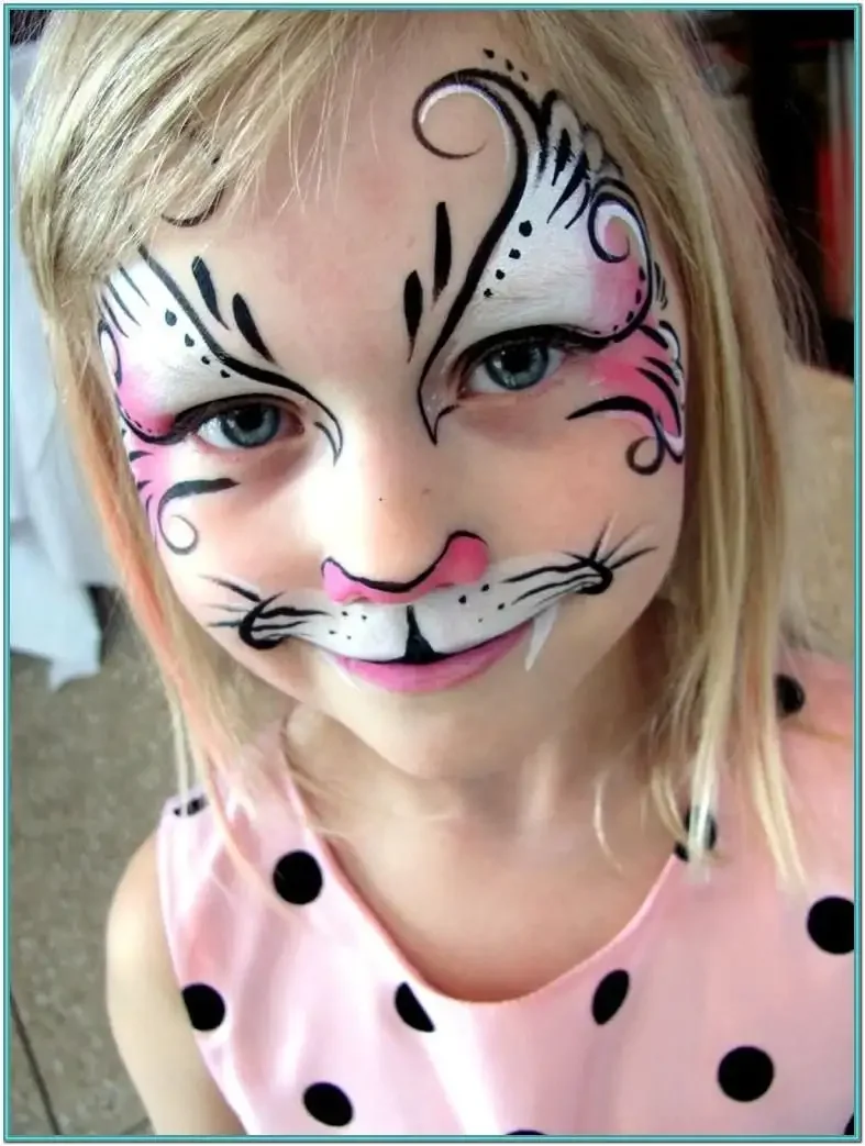 Аквагрим корова