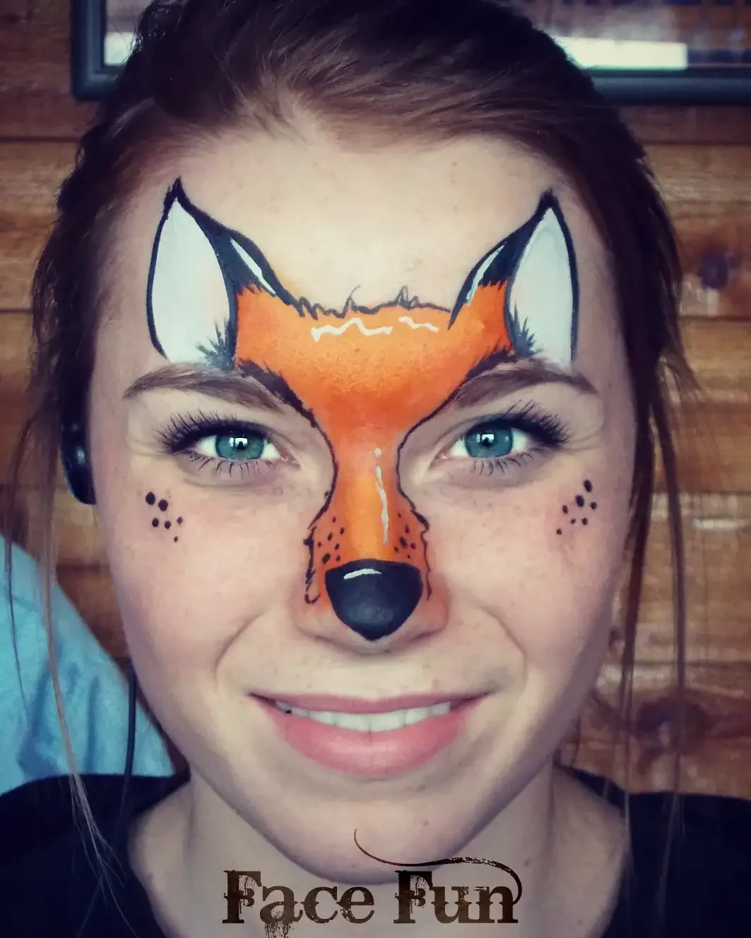 Аквагрим новогодний легкий