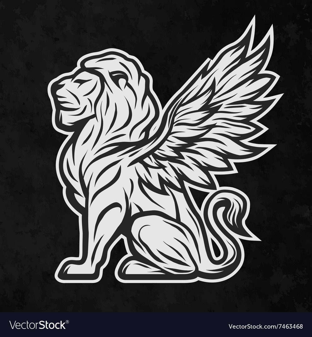 Грифон силуэт