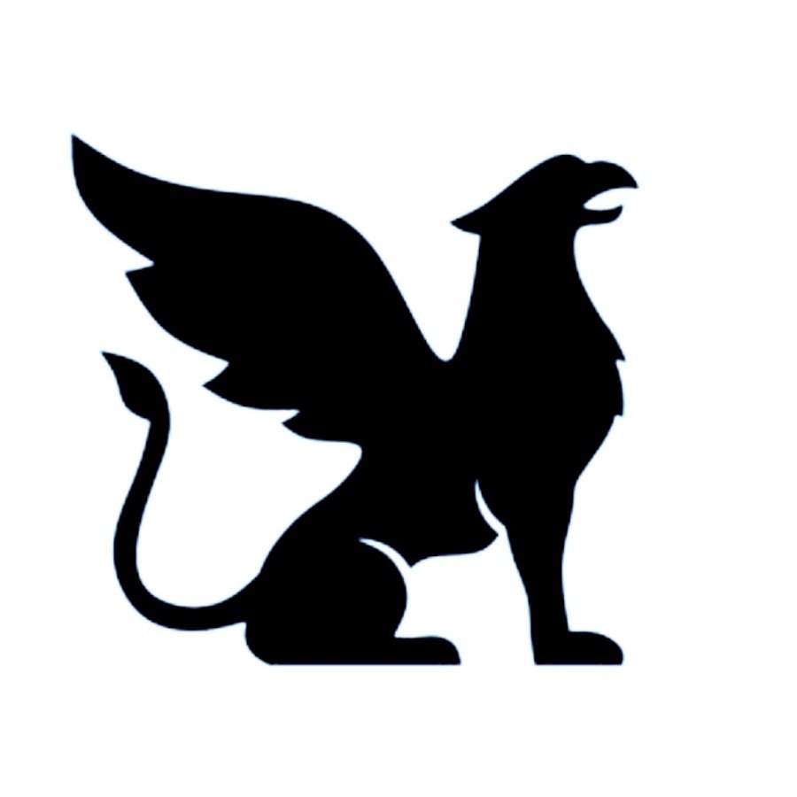 Трафарет грифона для вырезания