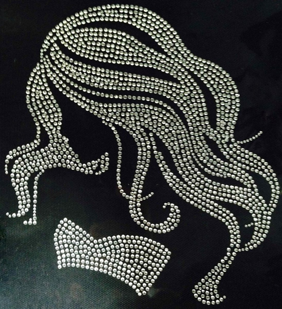 Точечная роспись силуэтов