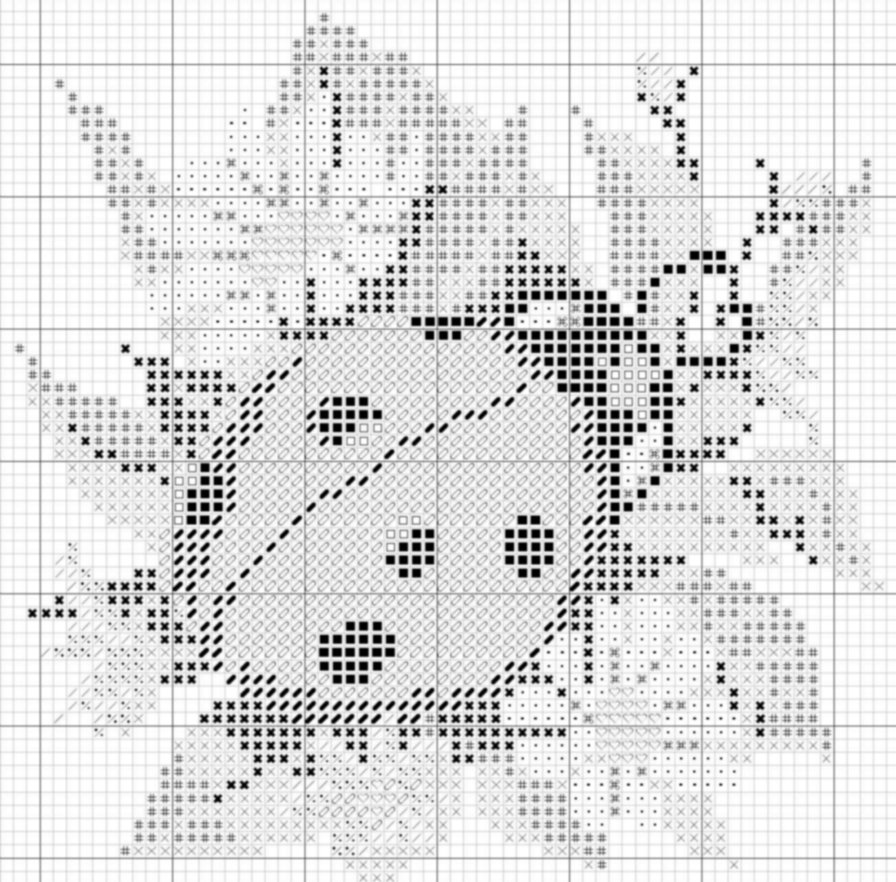 Схемы вышивки для ковровой техники