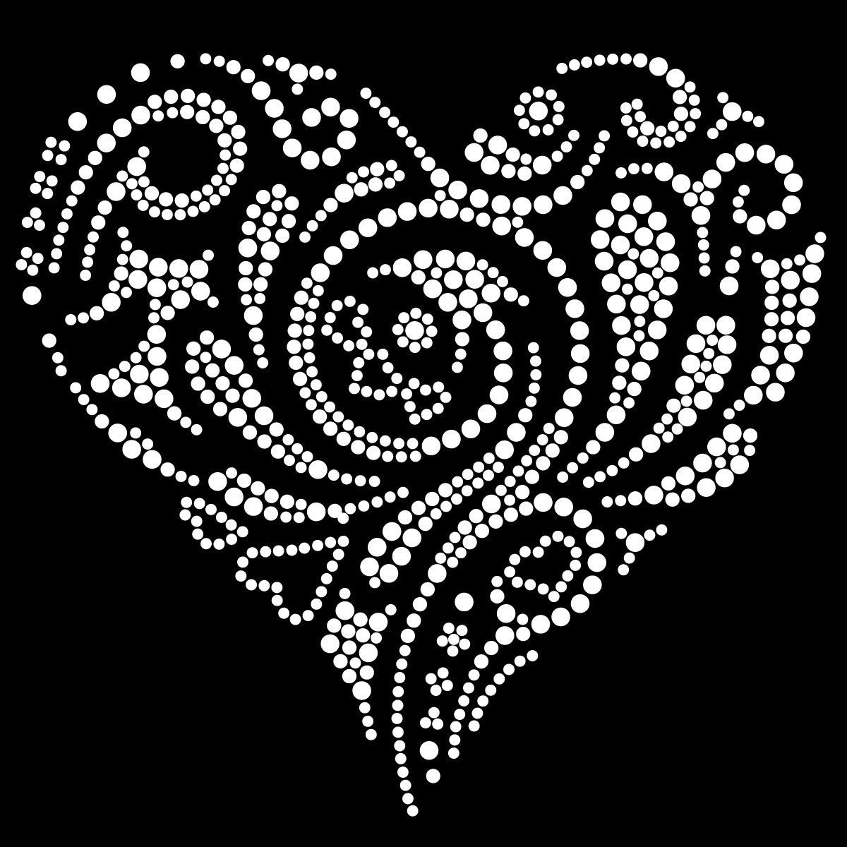 Трафарет для страз