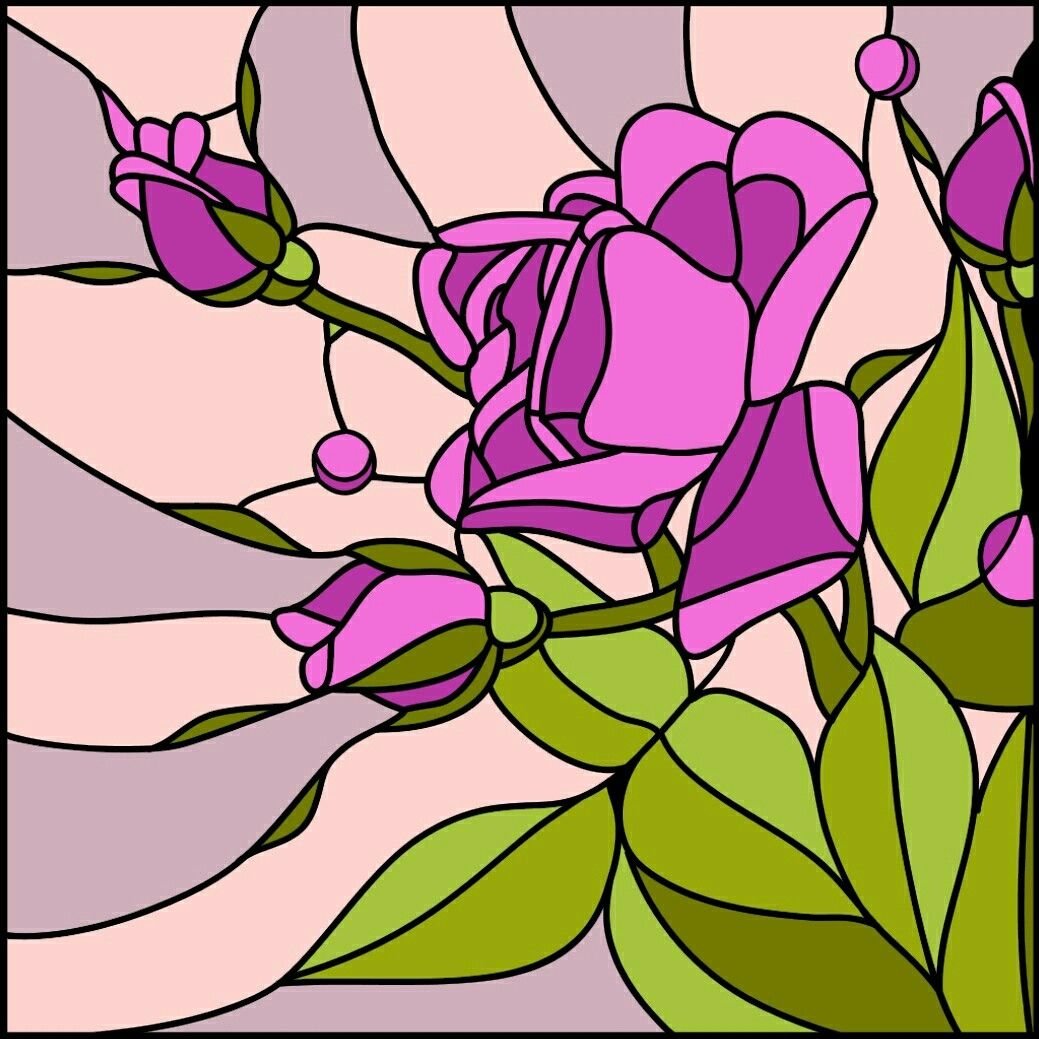 Трафарет для алмазной мозаики