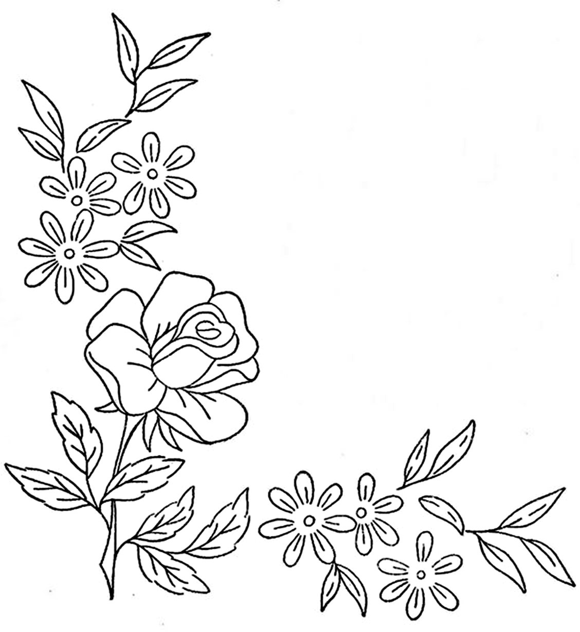 Трафарет косынка