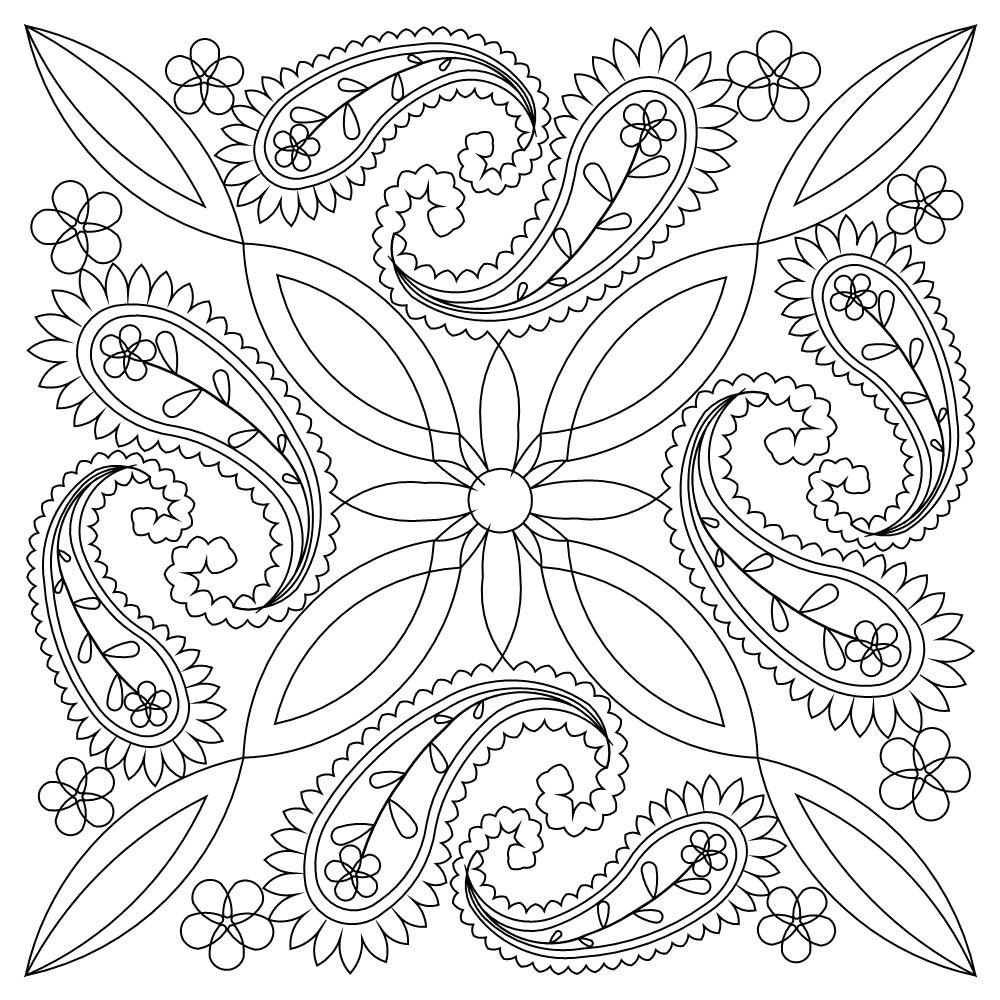 Орнаменты. Раскраска