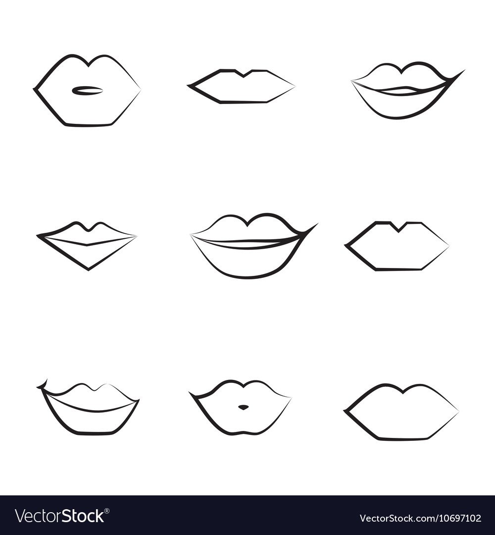 Улыбка мультяшная