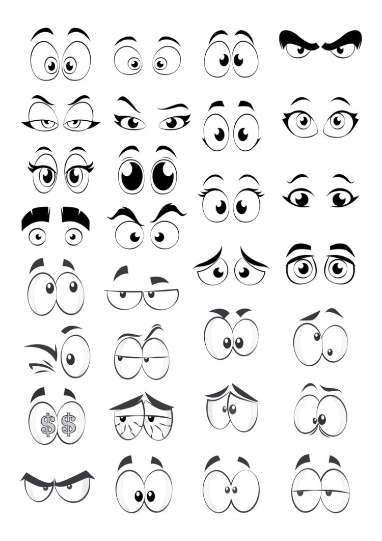 Улыбка эскиз