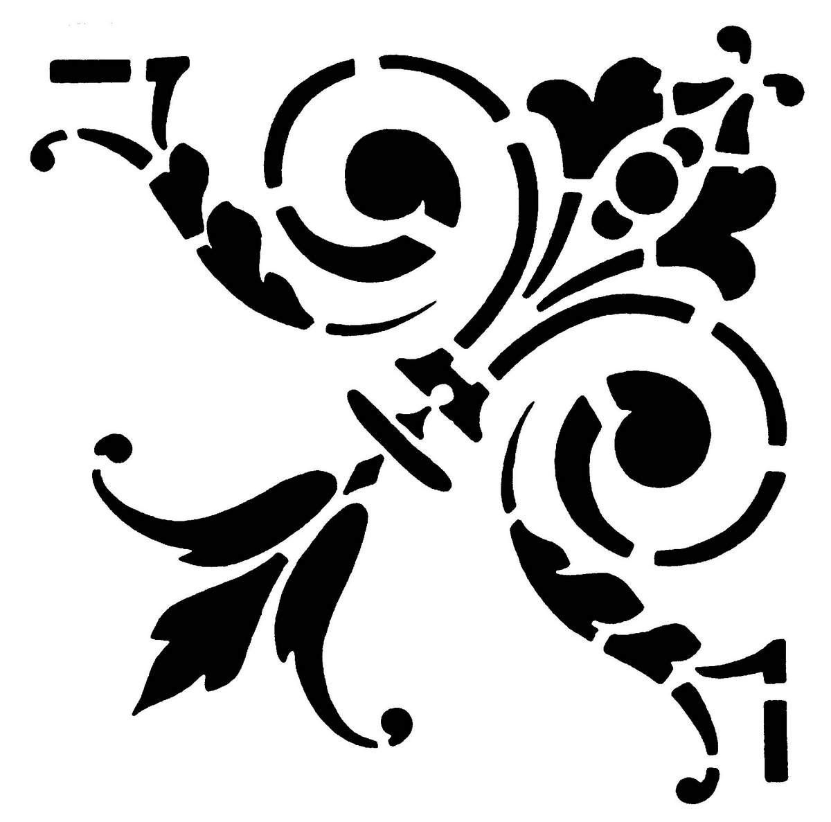 Орнамент раскраска для детей