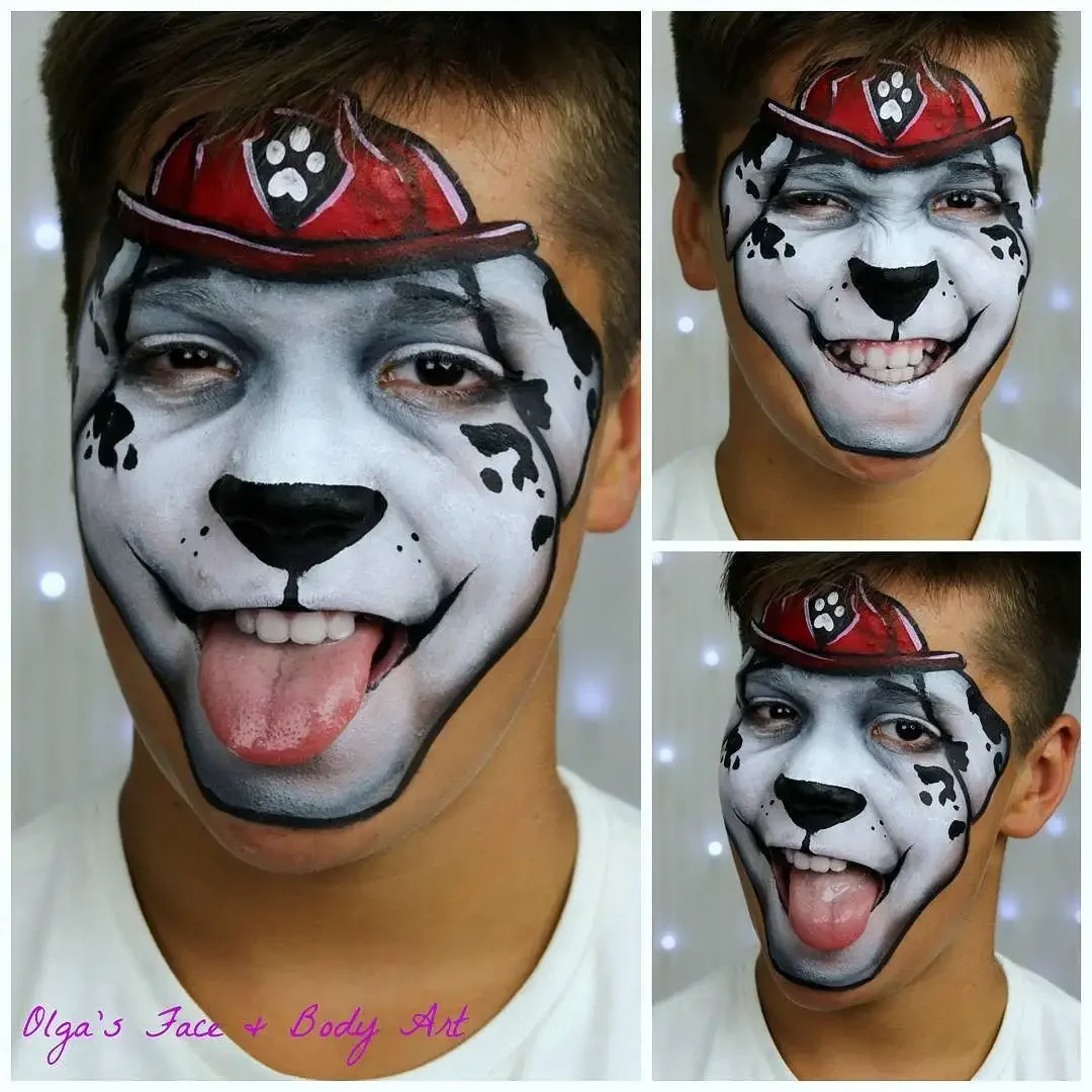 Аквагрим Маршал Щенячий патруль