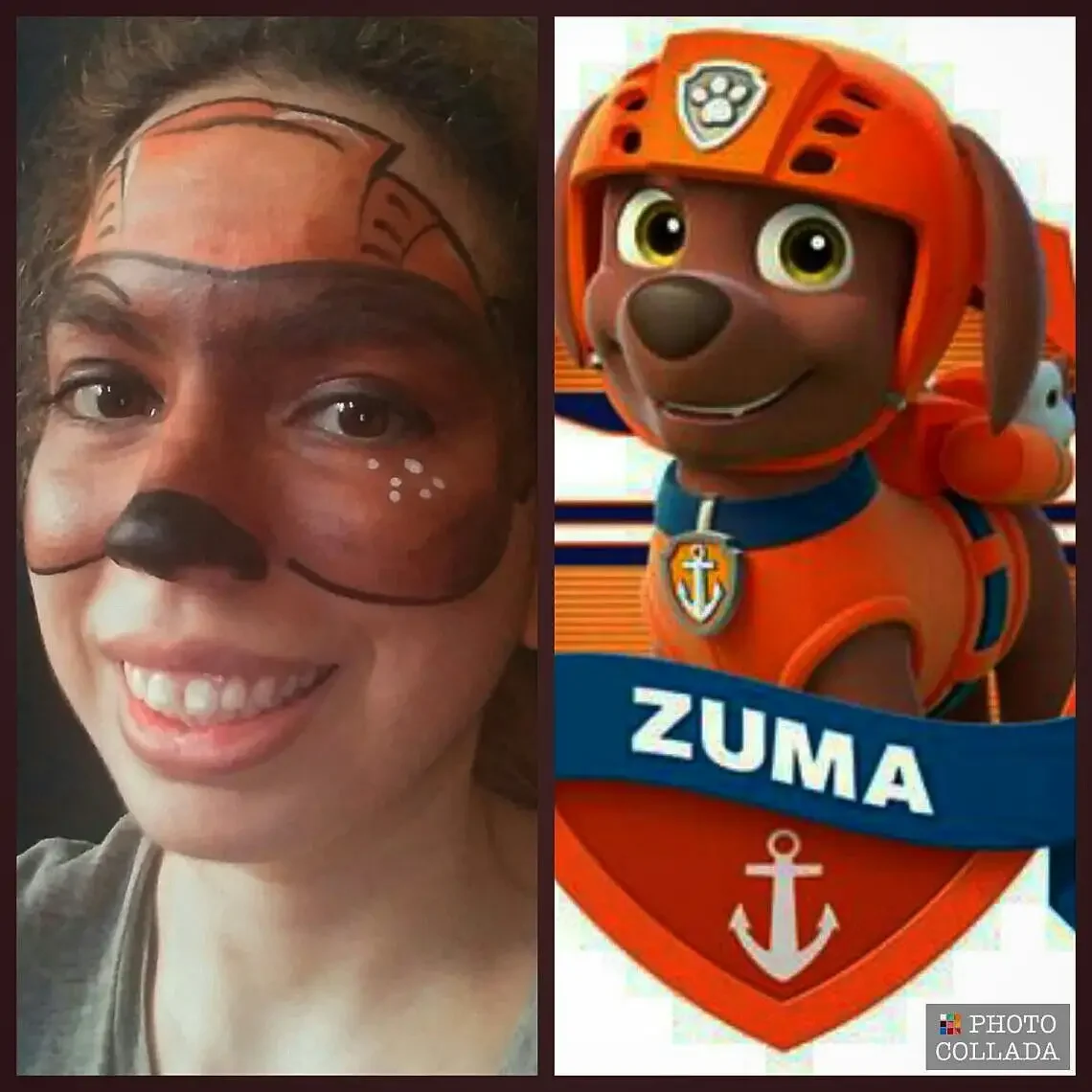 Аквагрим кукла для девочки