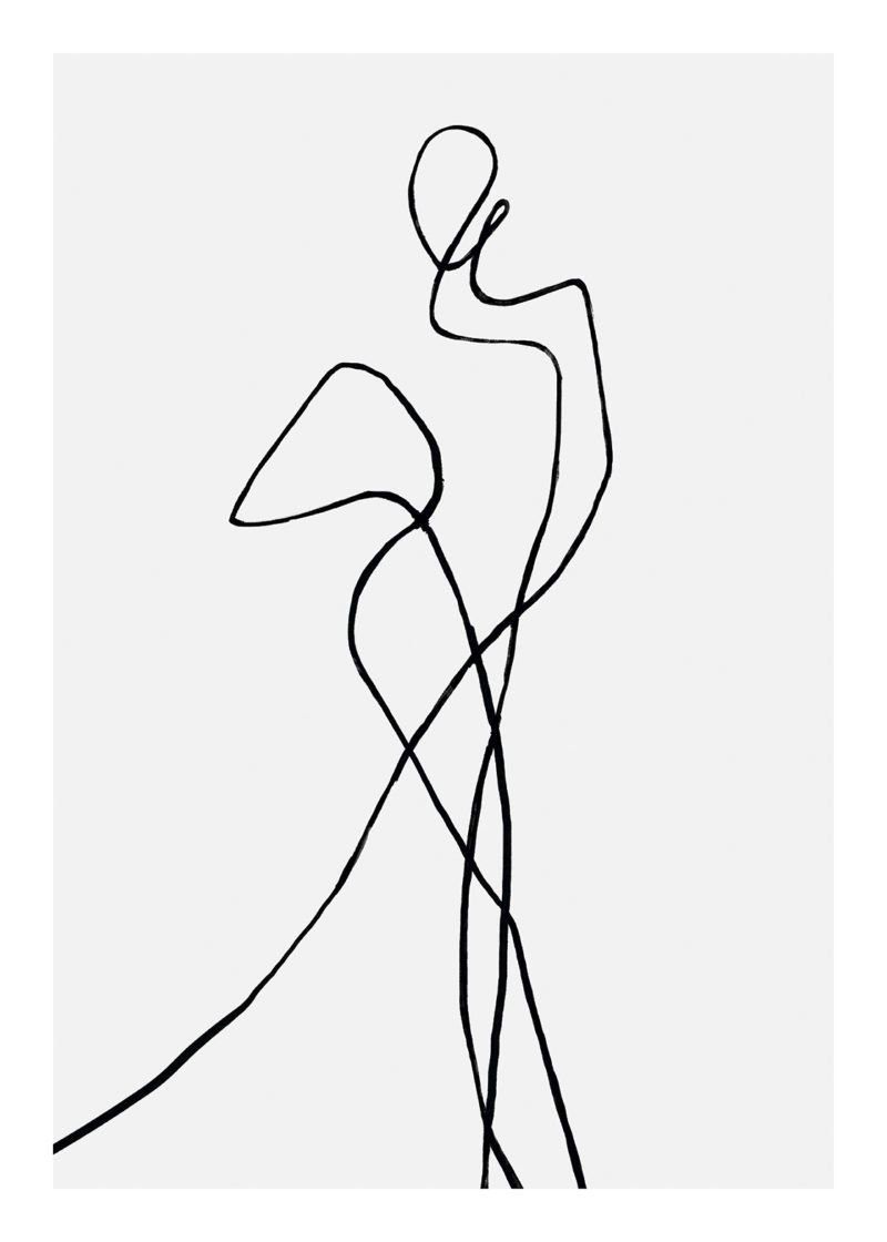 Трафарет девочки для вырезания