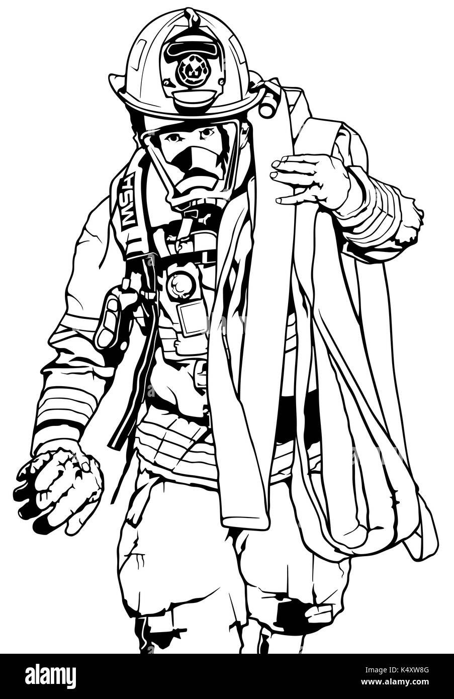 Раскраски на тему пожарная безопасность