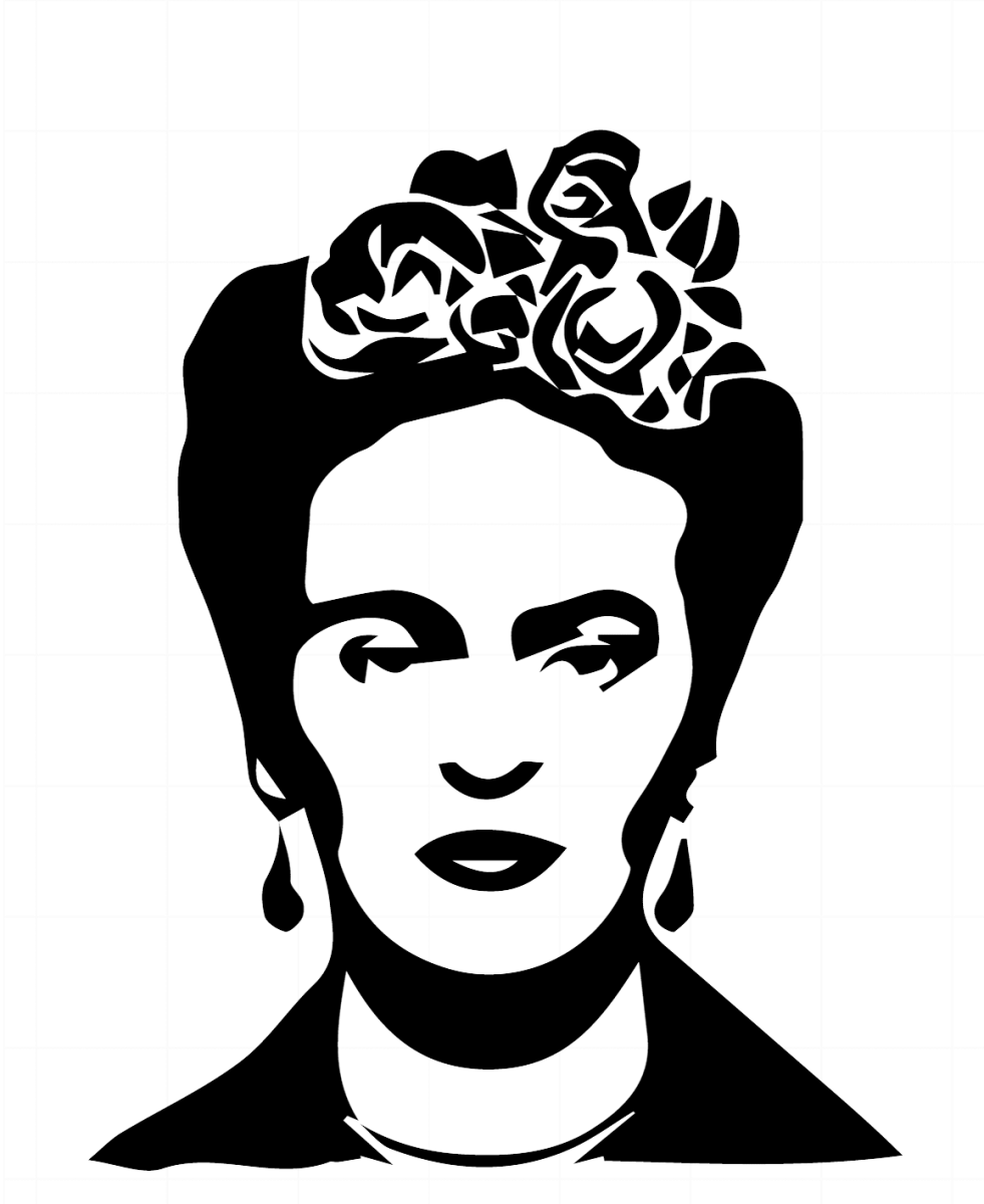 Векторный портрет Эммы Уотсон