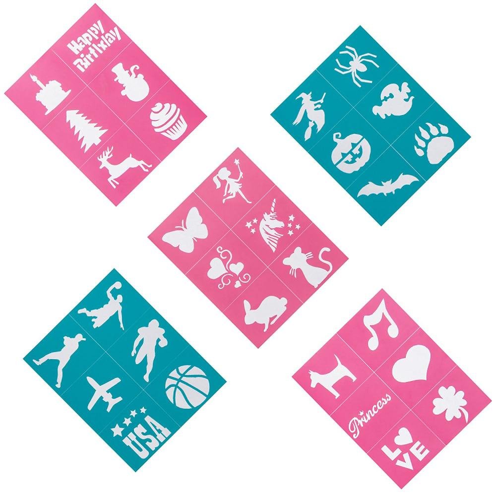 Микс набор трафаретов вектор