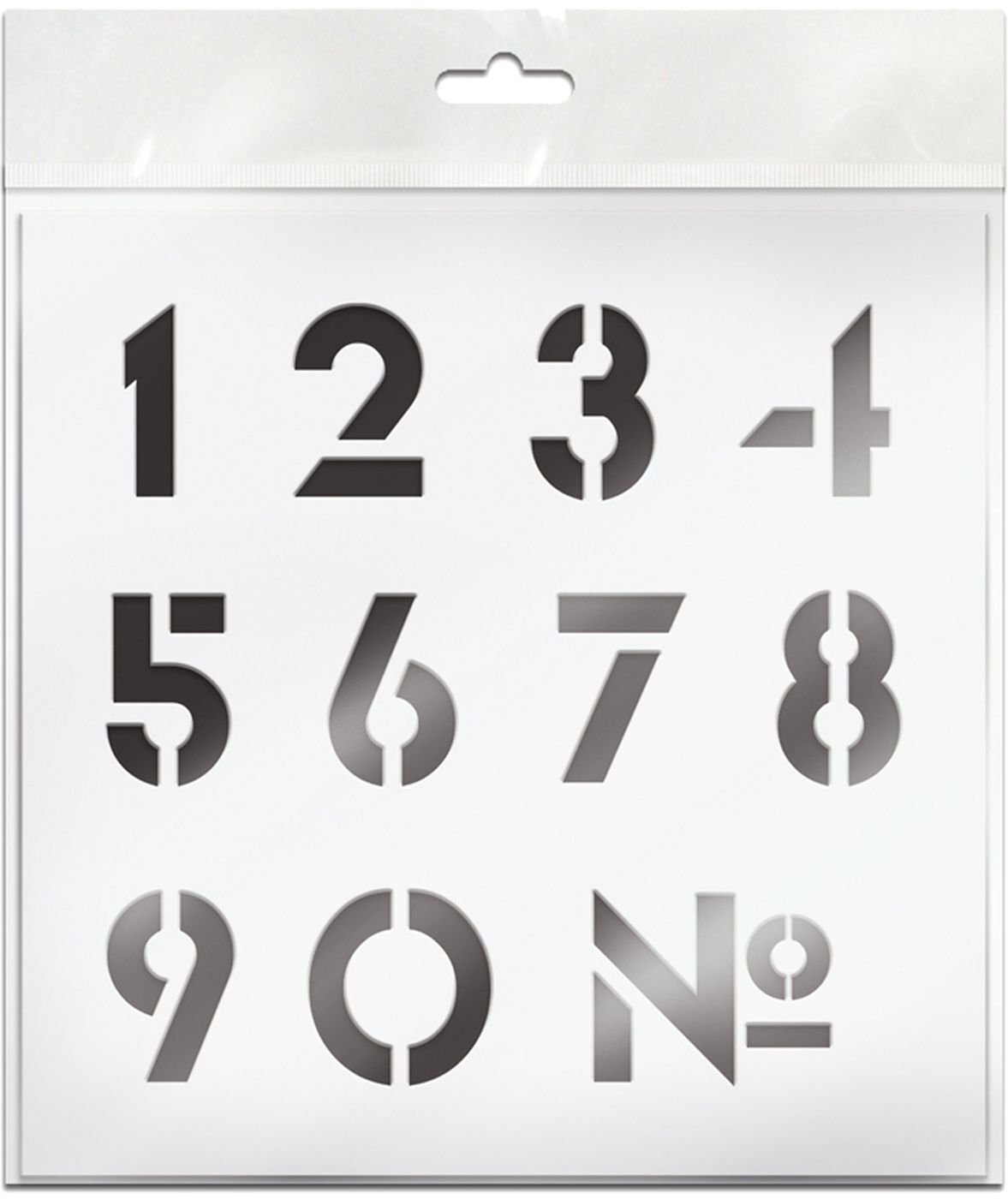 Буквенный трафарет