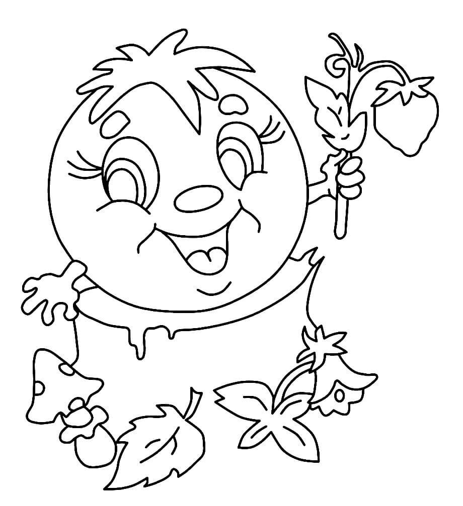 Вовка в тридевятом царстве раскраска