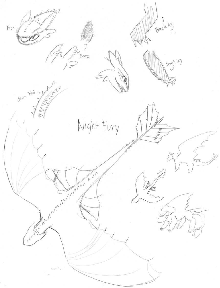 Крылья ночной фурии