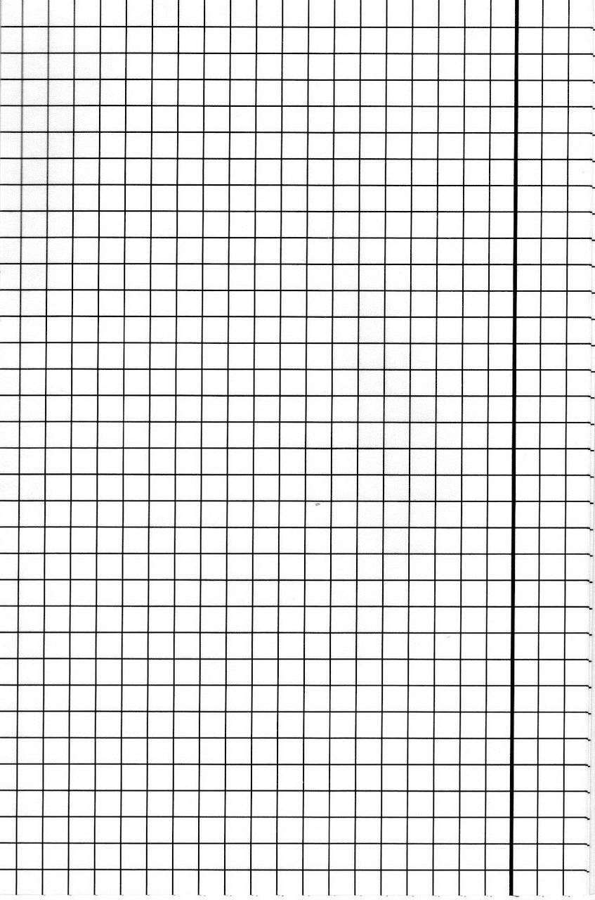 Лист в клеточку