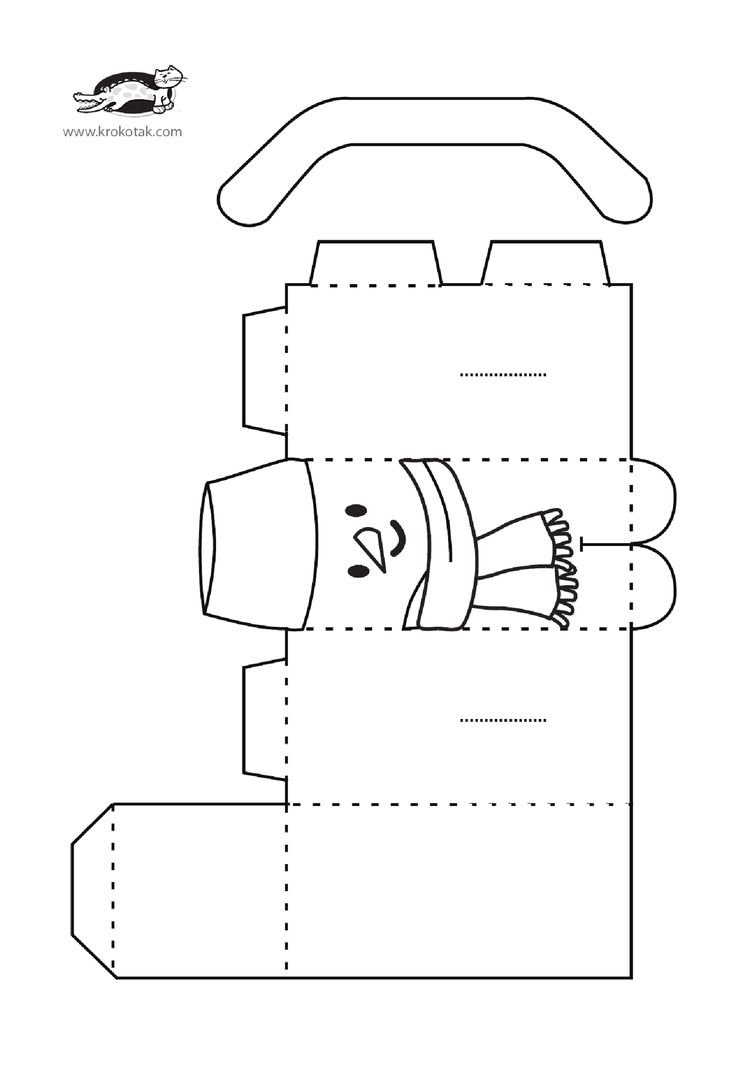 Поделки из бумаги шаблоны