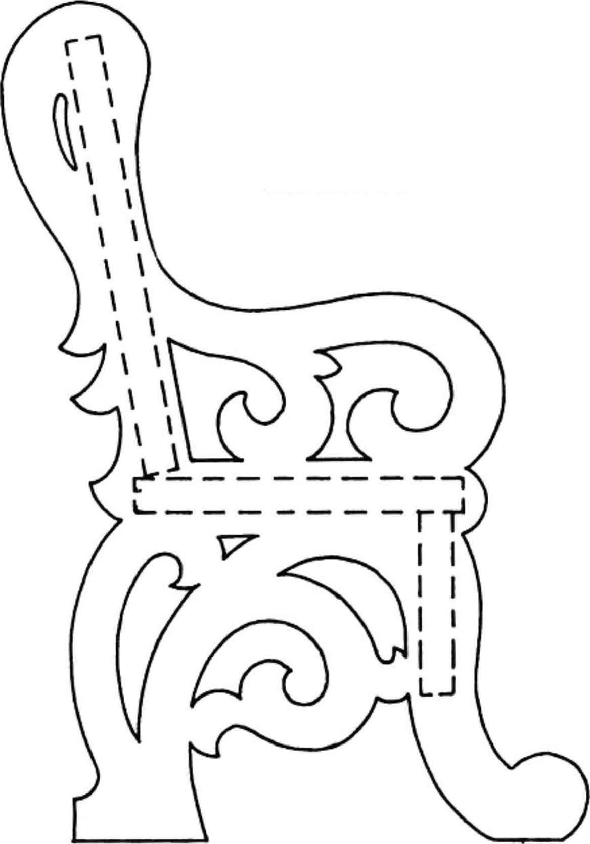 Трафареты для резьбы по дереву электролобзиком