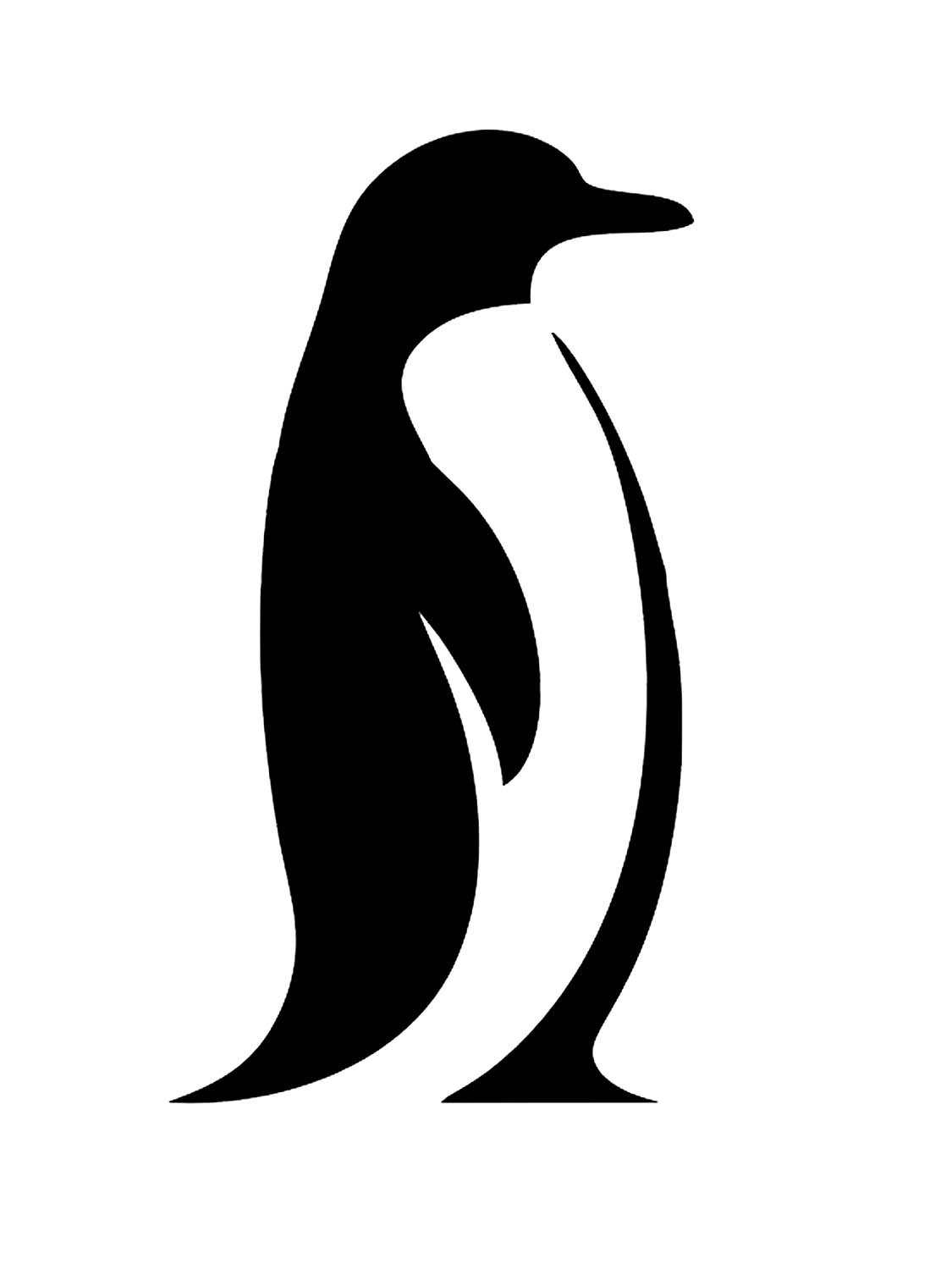 Очертания пингвина