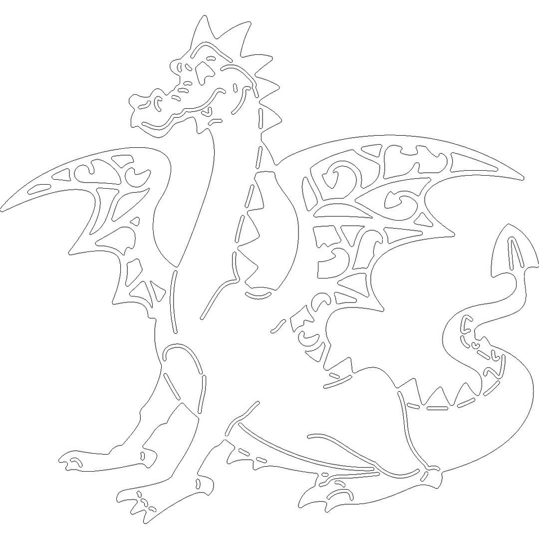 Контуры драконов