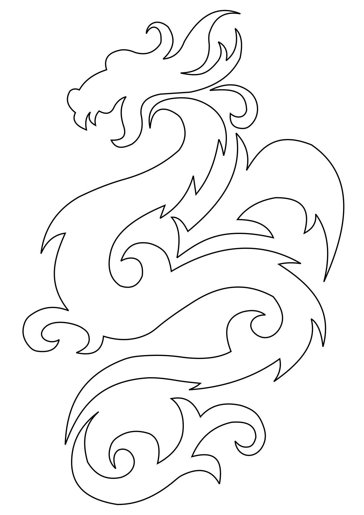 Дракон контур