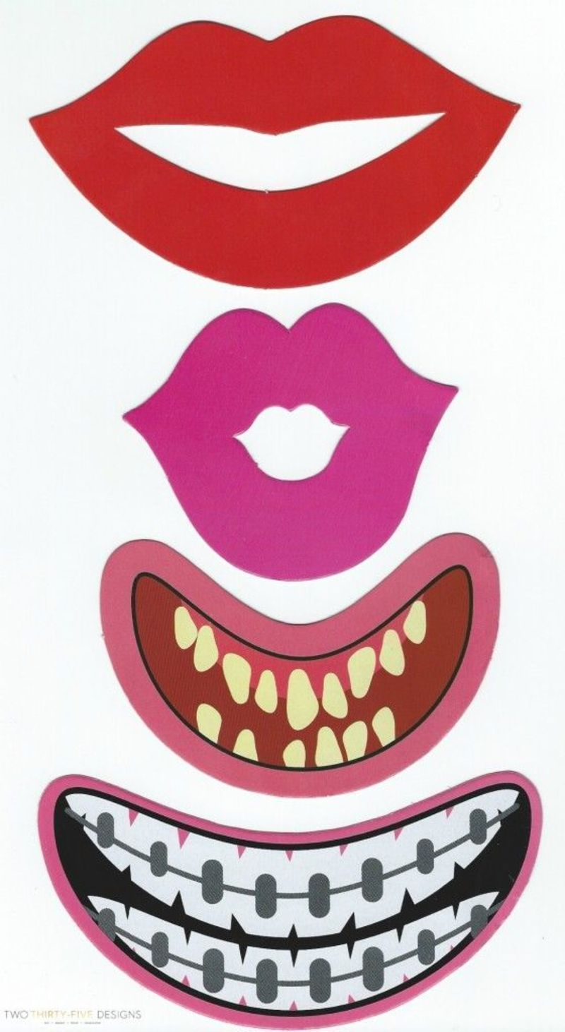 Губы для поделок