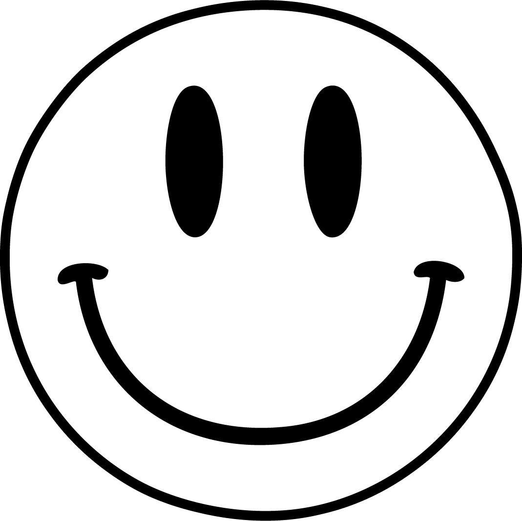 Смайлик белый