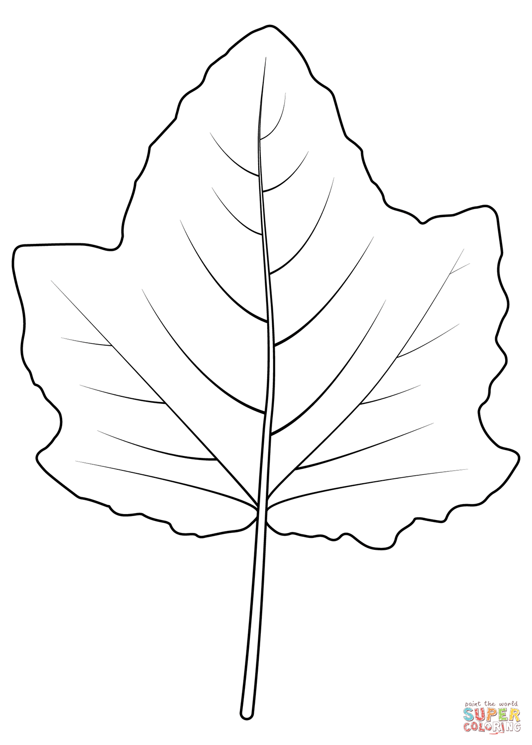 Стилизация листьев березы