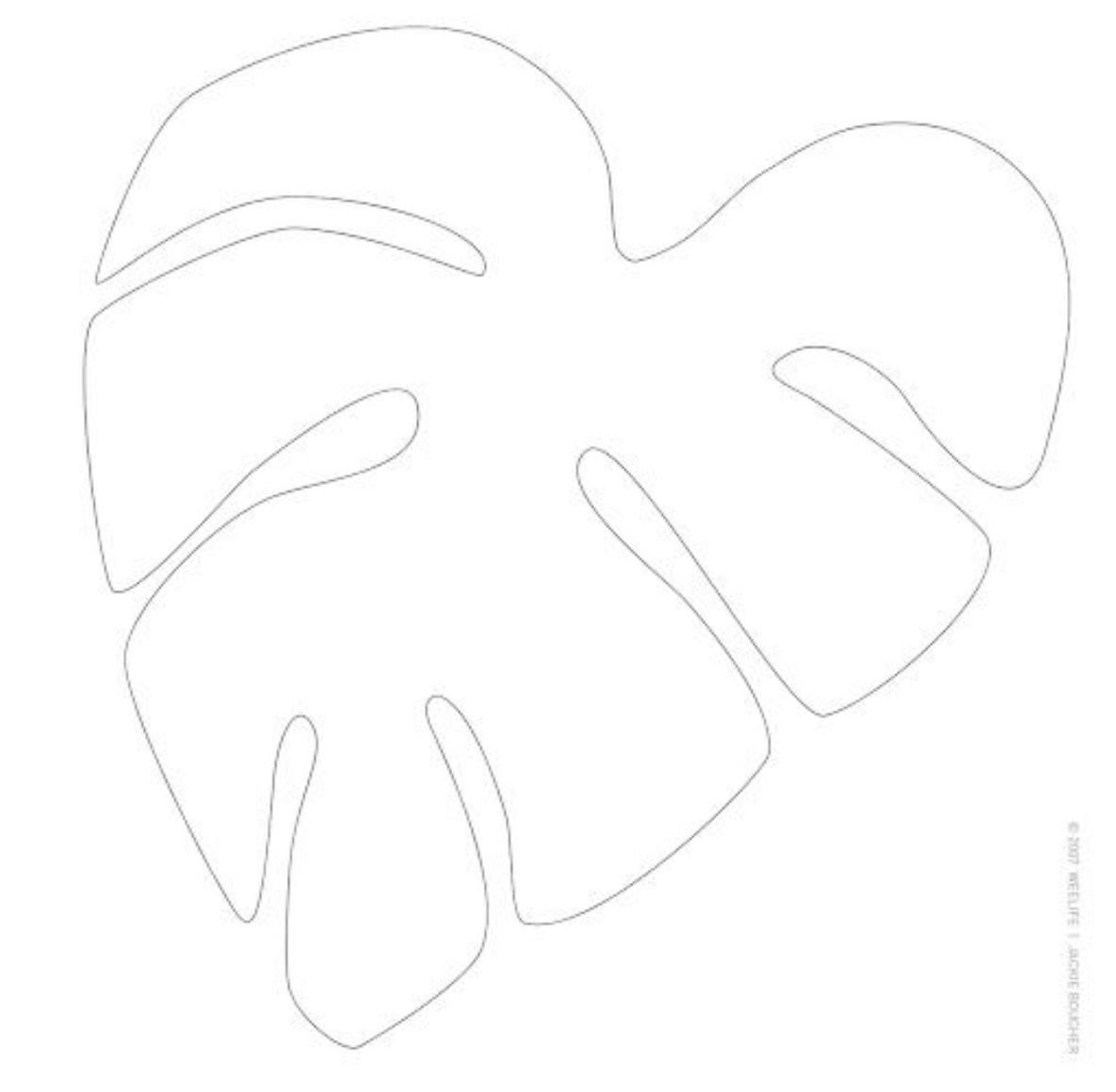 Трафарет для броши лодочка