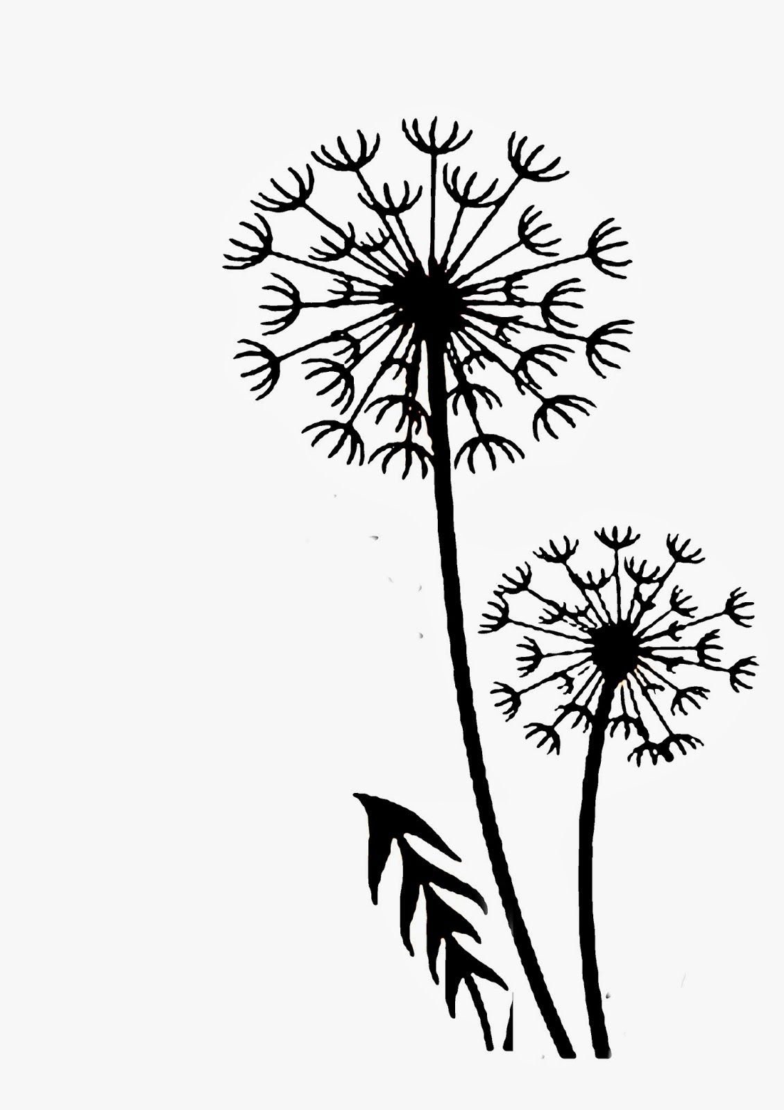 Одуванчик эскиз
