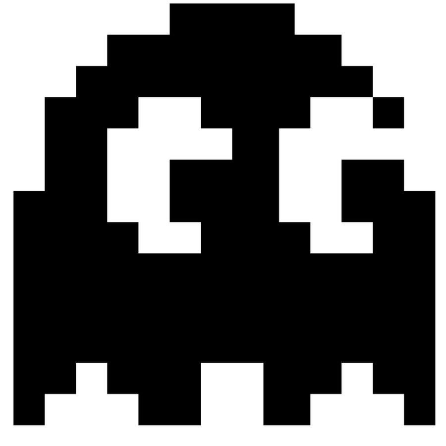 Пиксельные призраки из ПАКМАНА