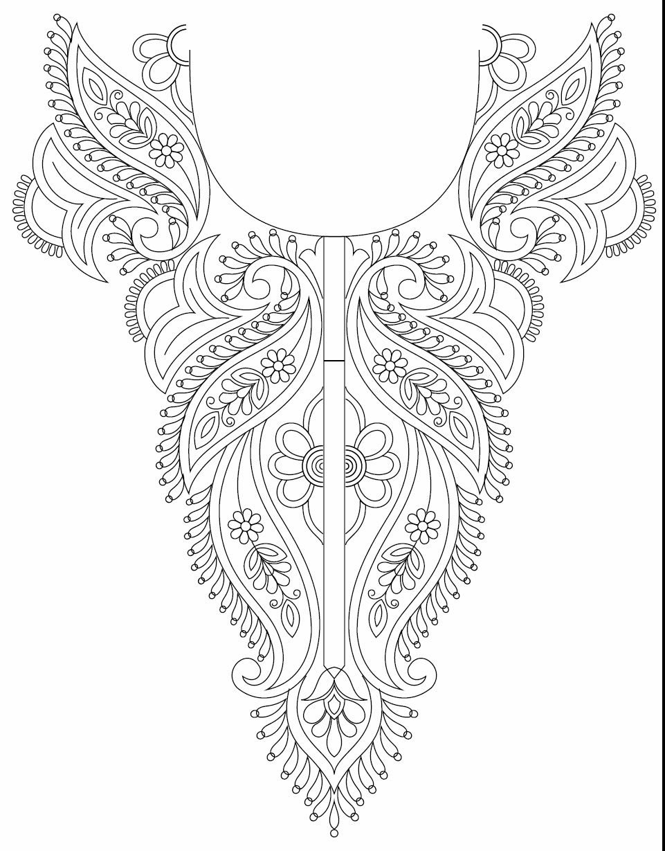 Трафарет узор