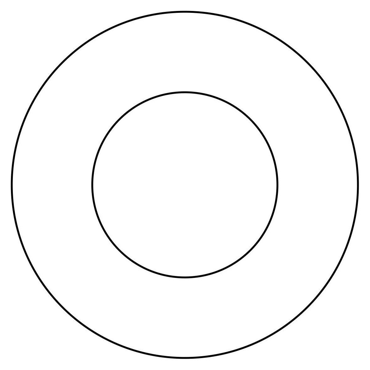 Трафарет круги