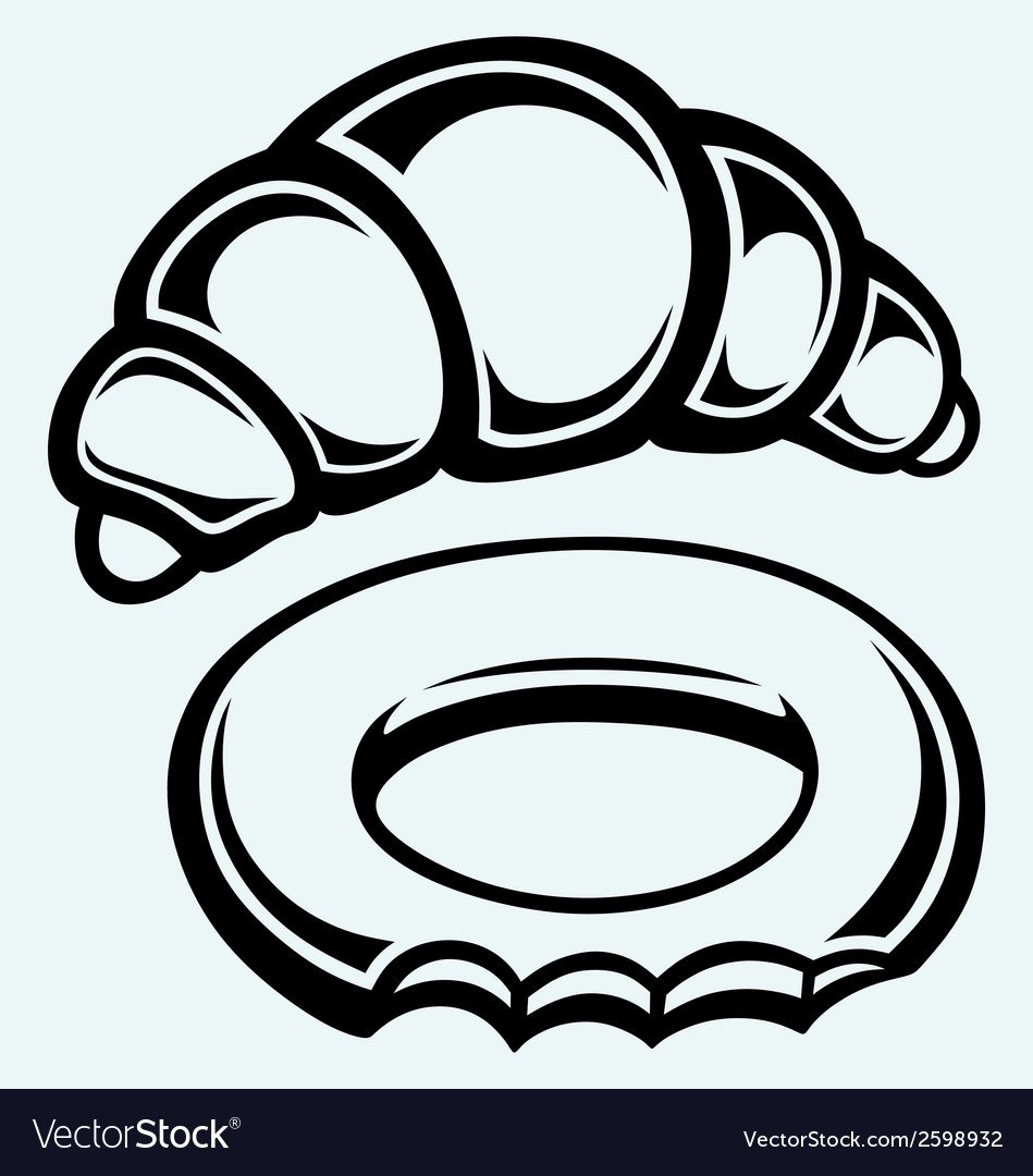 Баранки раскраска для детей