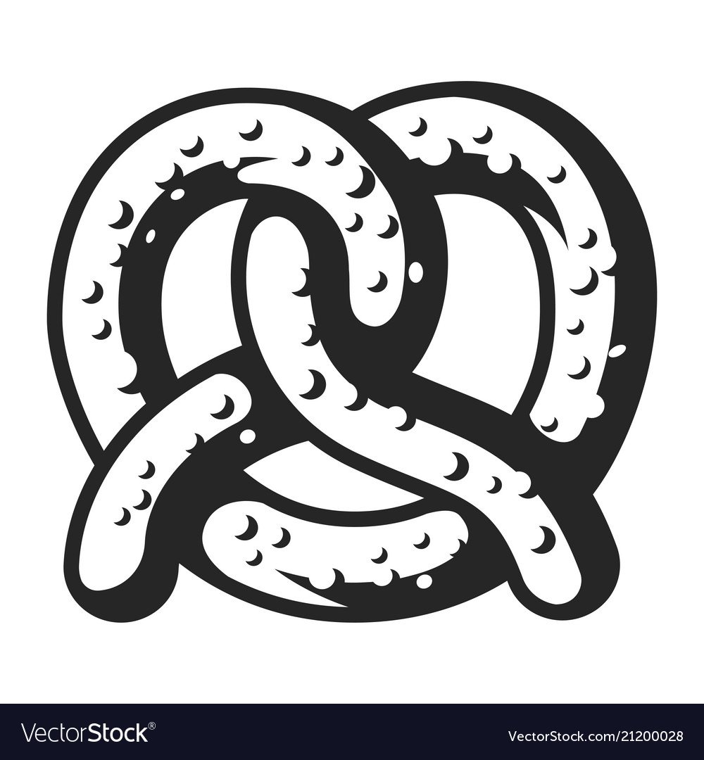 Крендельки раскраска для детей