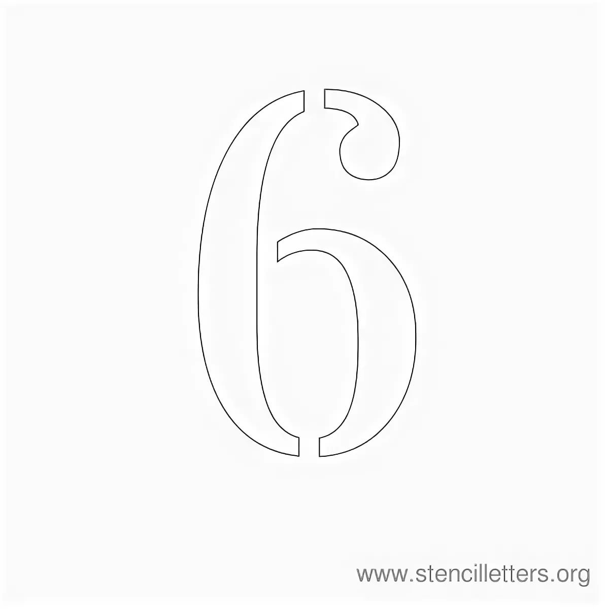 Трафарет цифр для торта цифры