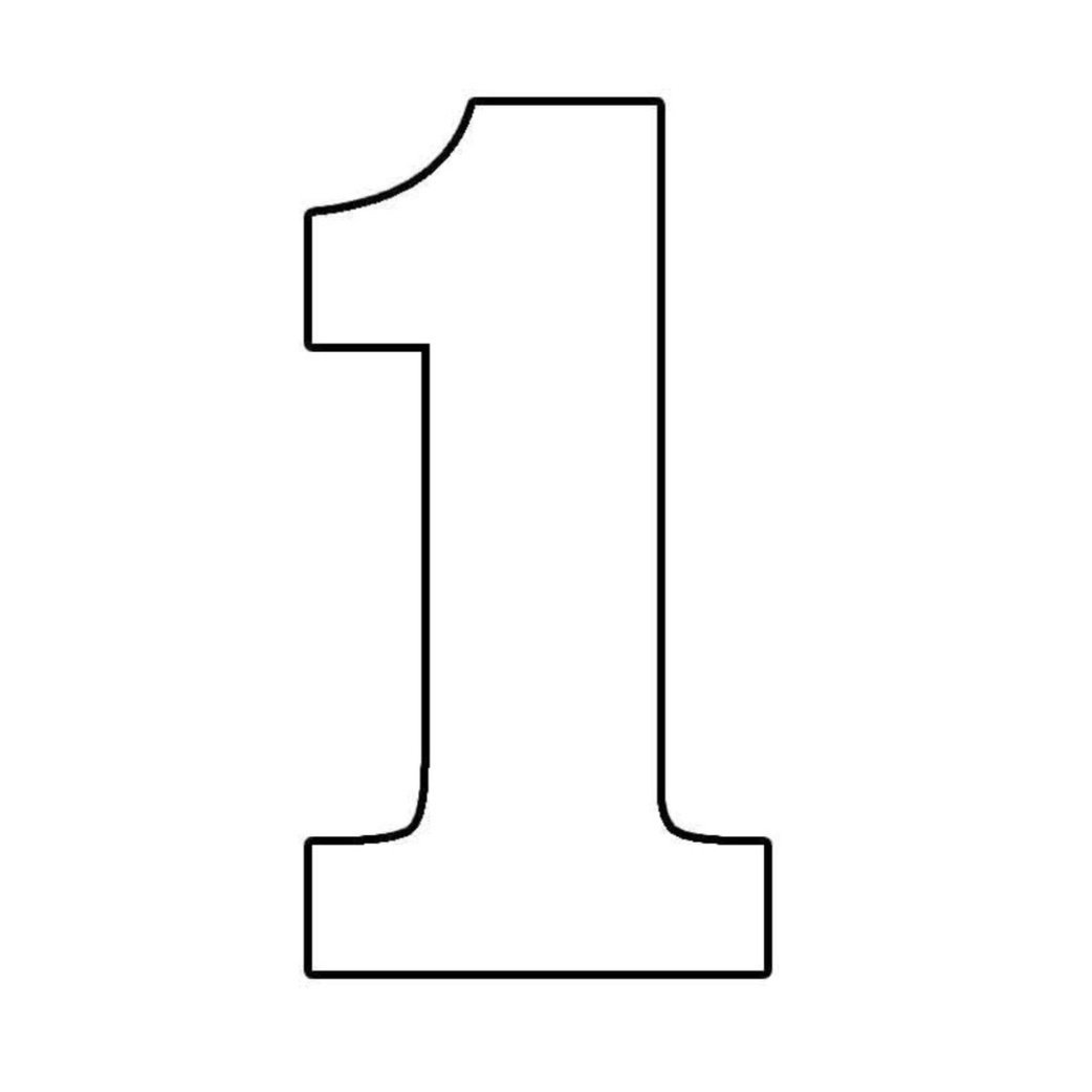 Трафарет "цифры"