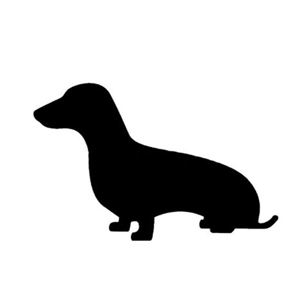 Контур собачки для аппликации