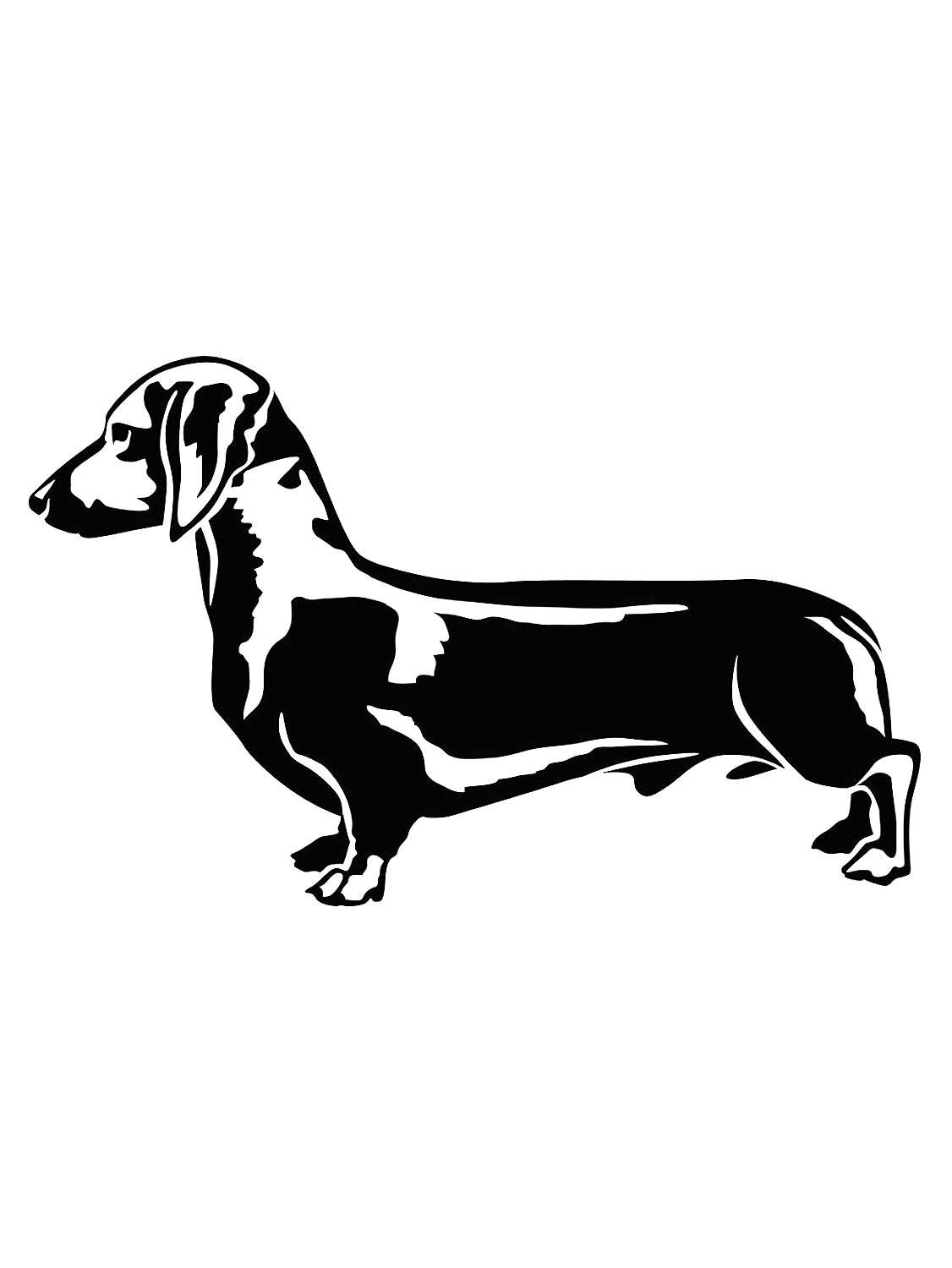 Аппликация такса