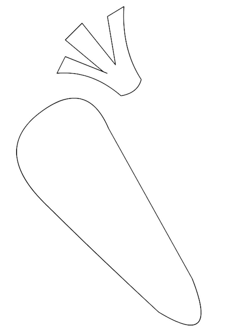 Овощи трафареты для детей