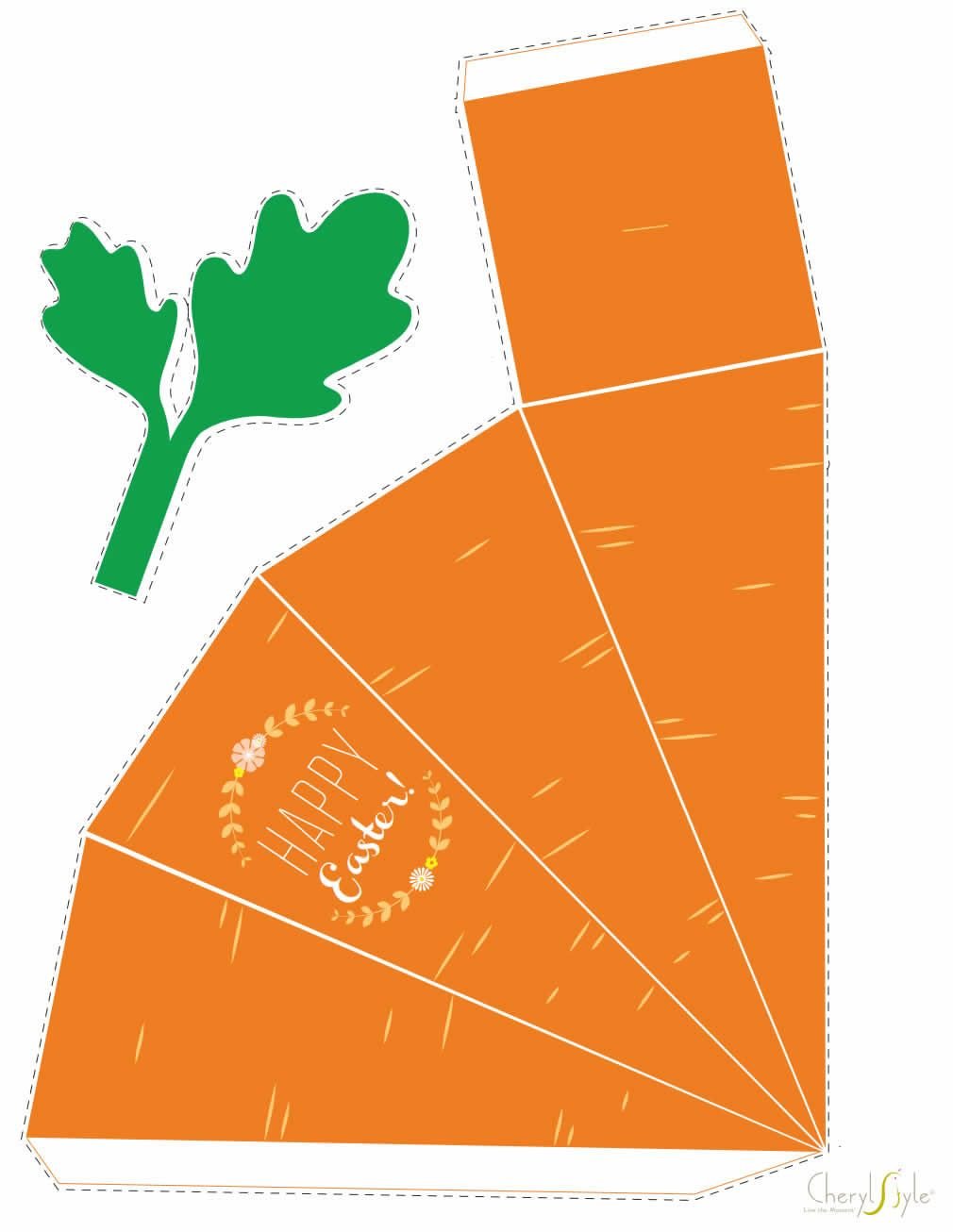 Аппликация морковь