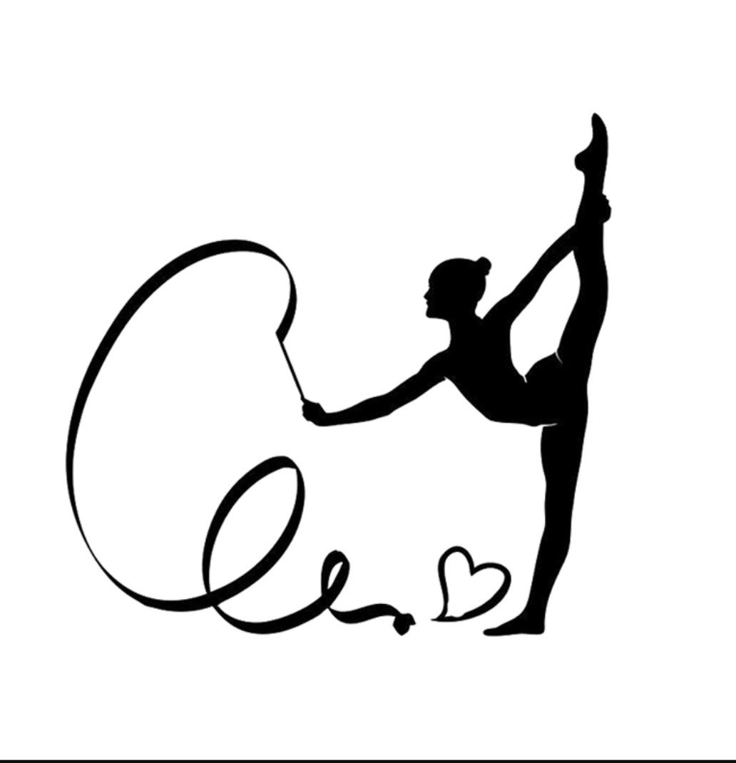 Силуэт гимнастки