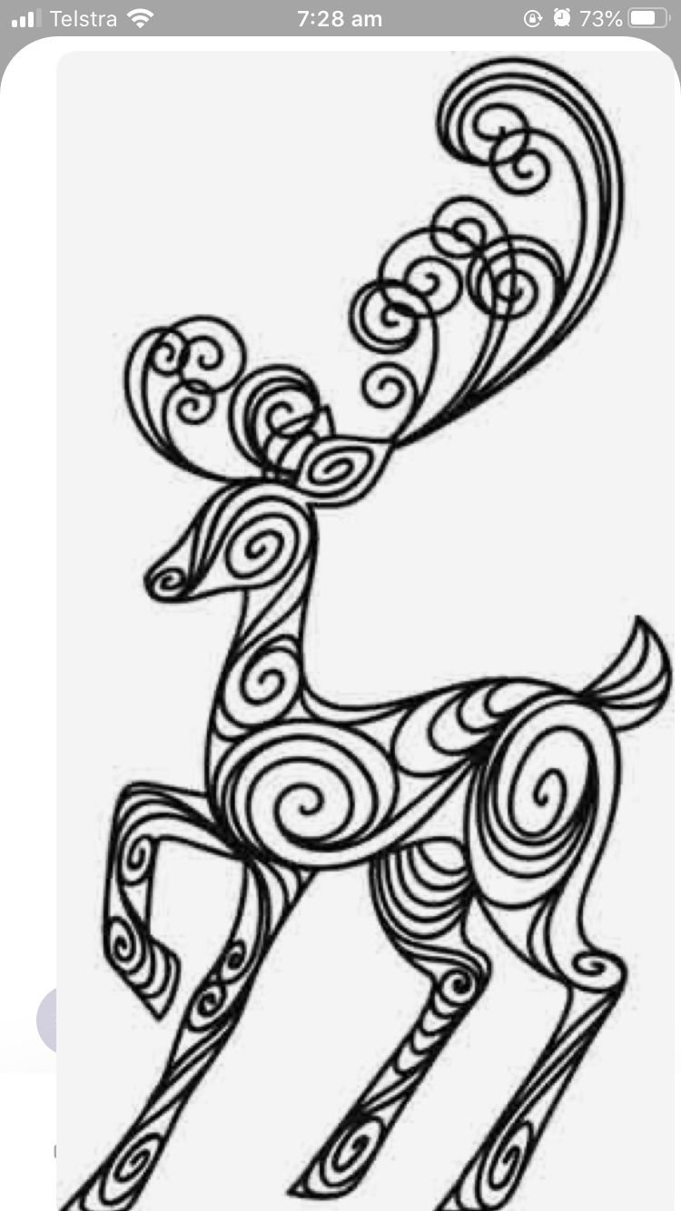 Квиллинг раскраска