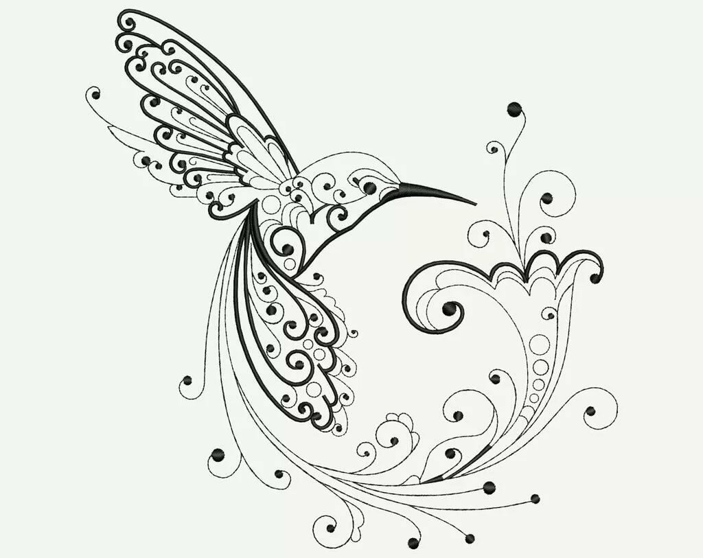 Бабочка трафарет для квиллинга