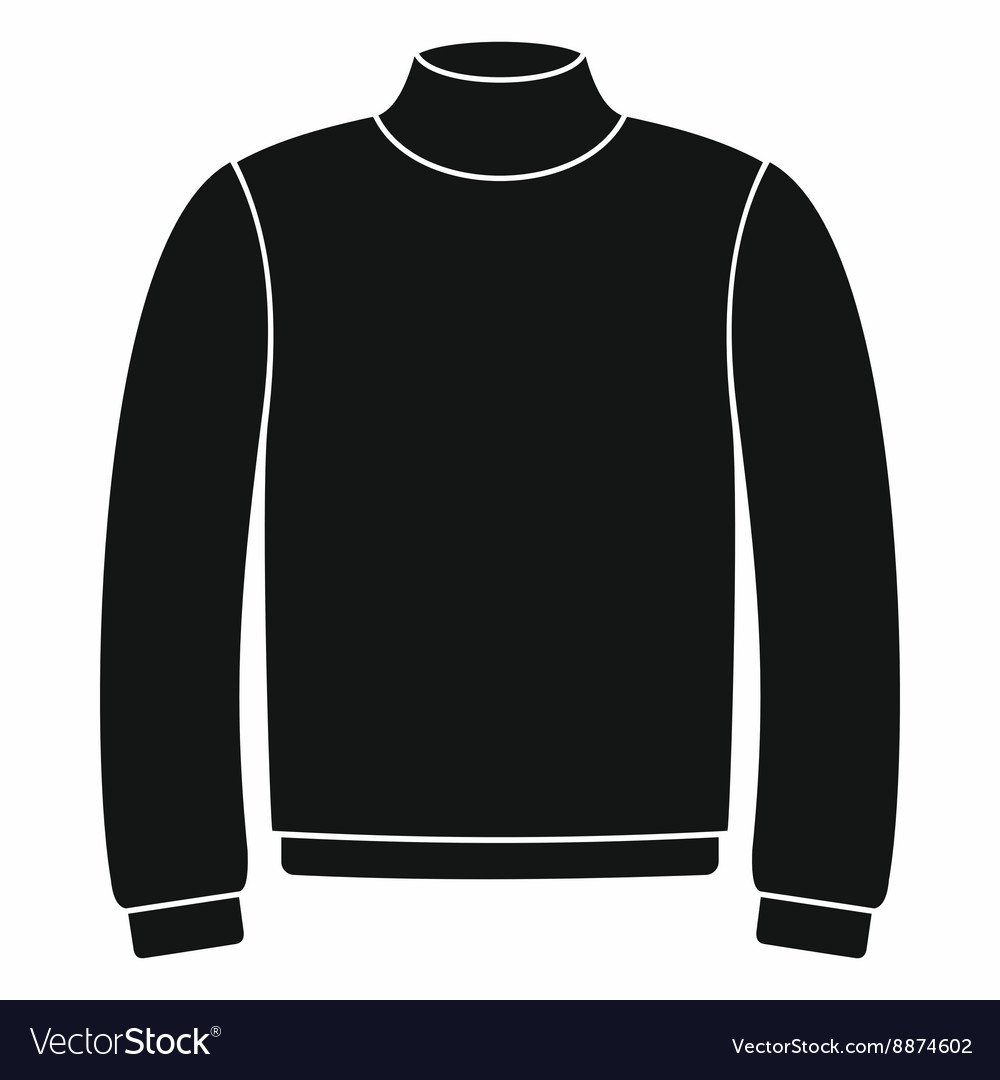 Эскиз свитера для рисования