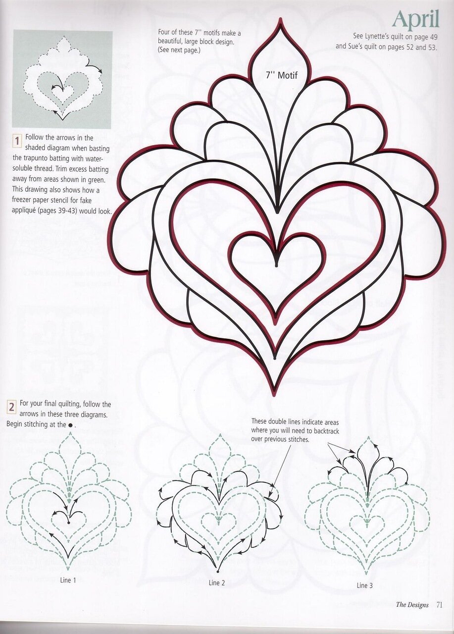 Трафареты для вышивки